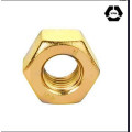 DIN439 Hex Thin Nut Jaune Zinc